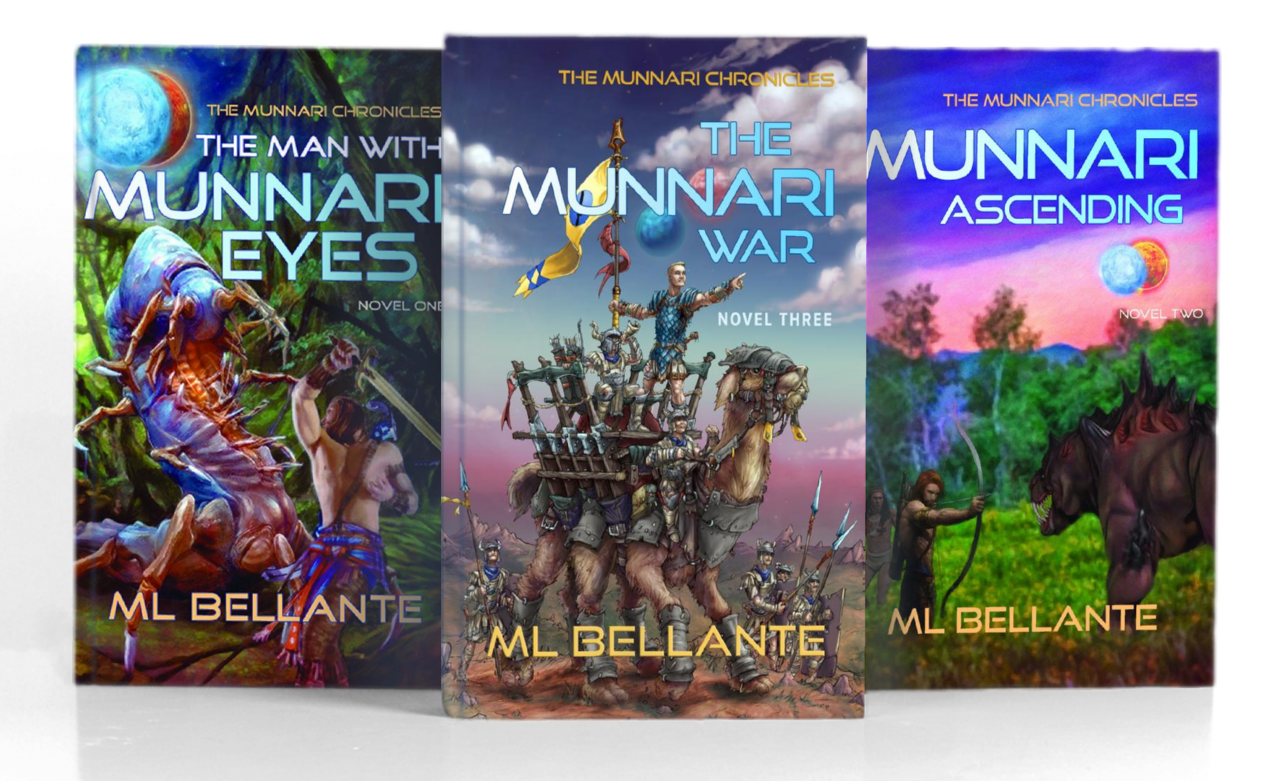 Latest Release: The Munnari War, Novel Three in The Munnari Chronicles